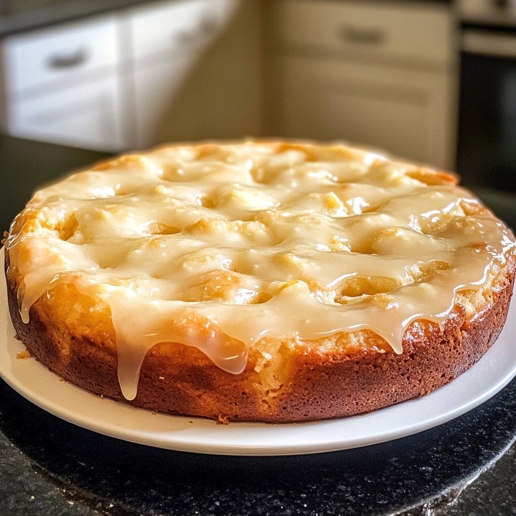 Lockerer Zitronenkuchen für Gäste