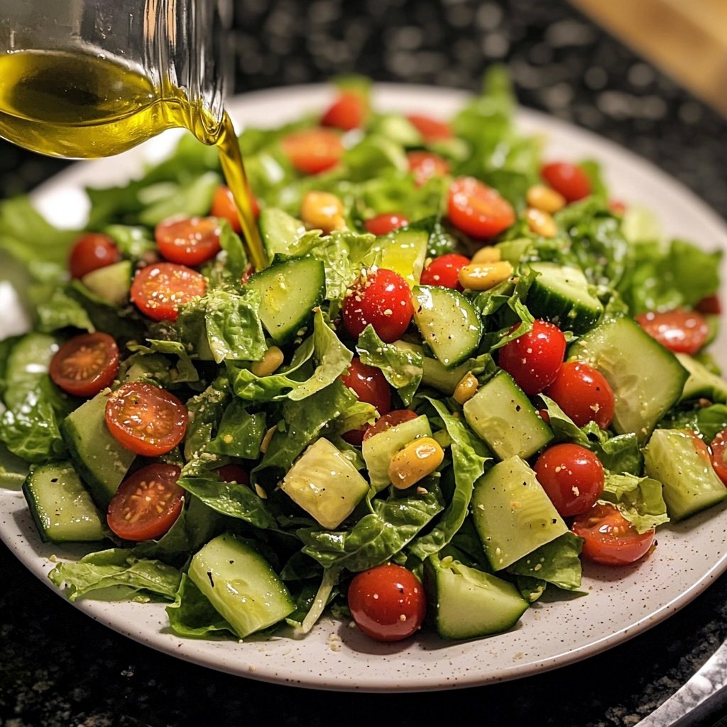 Einfacher Grüner Salat