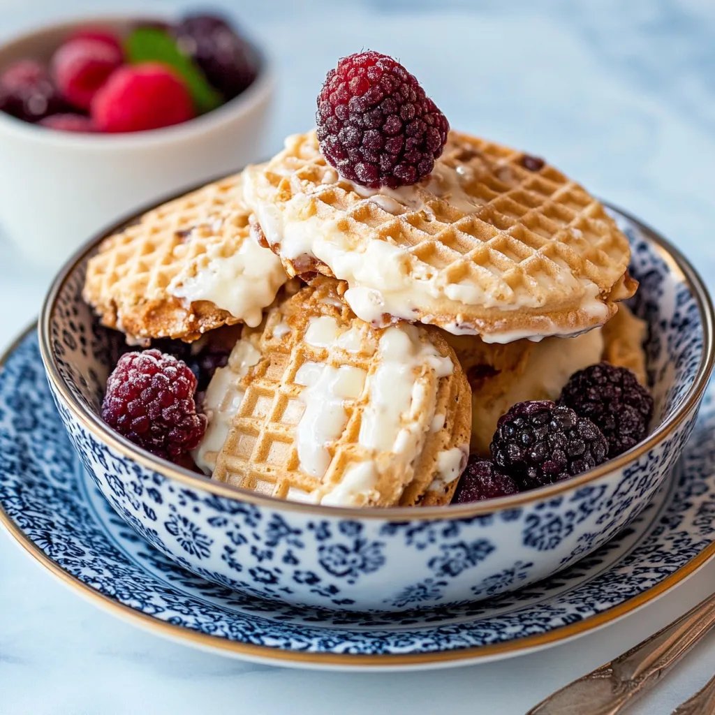 Eiswaffeln mit Cloer
