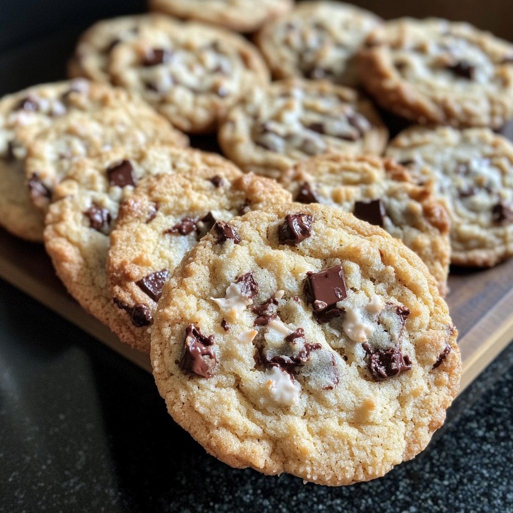 Amerikanische Chocolate Chip Cookies