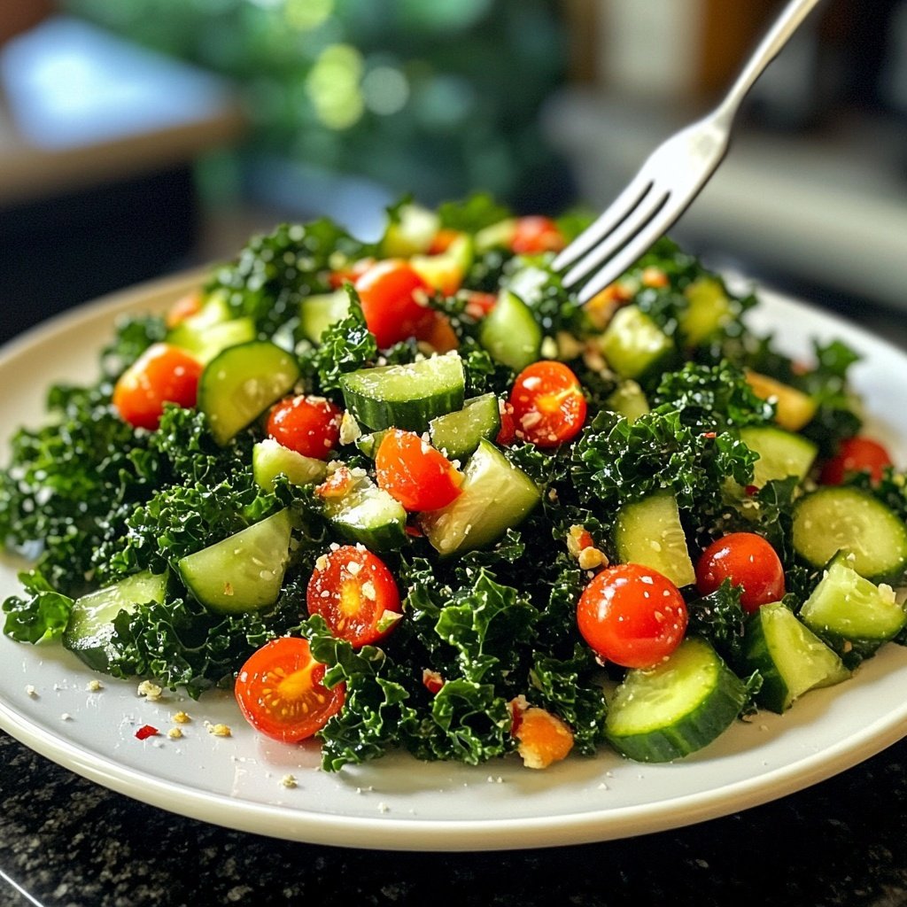 Restaurant-Style Kale-Salat