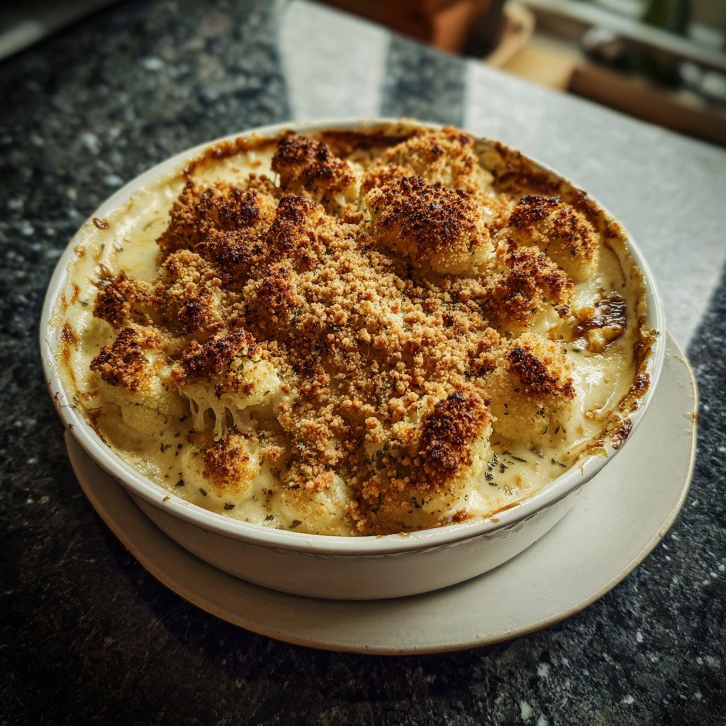 Blumenkohl Auflauf Vegan