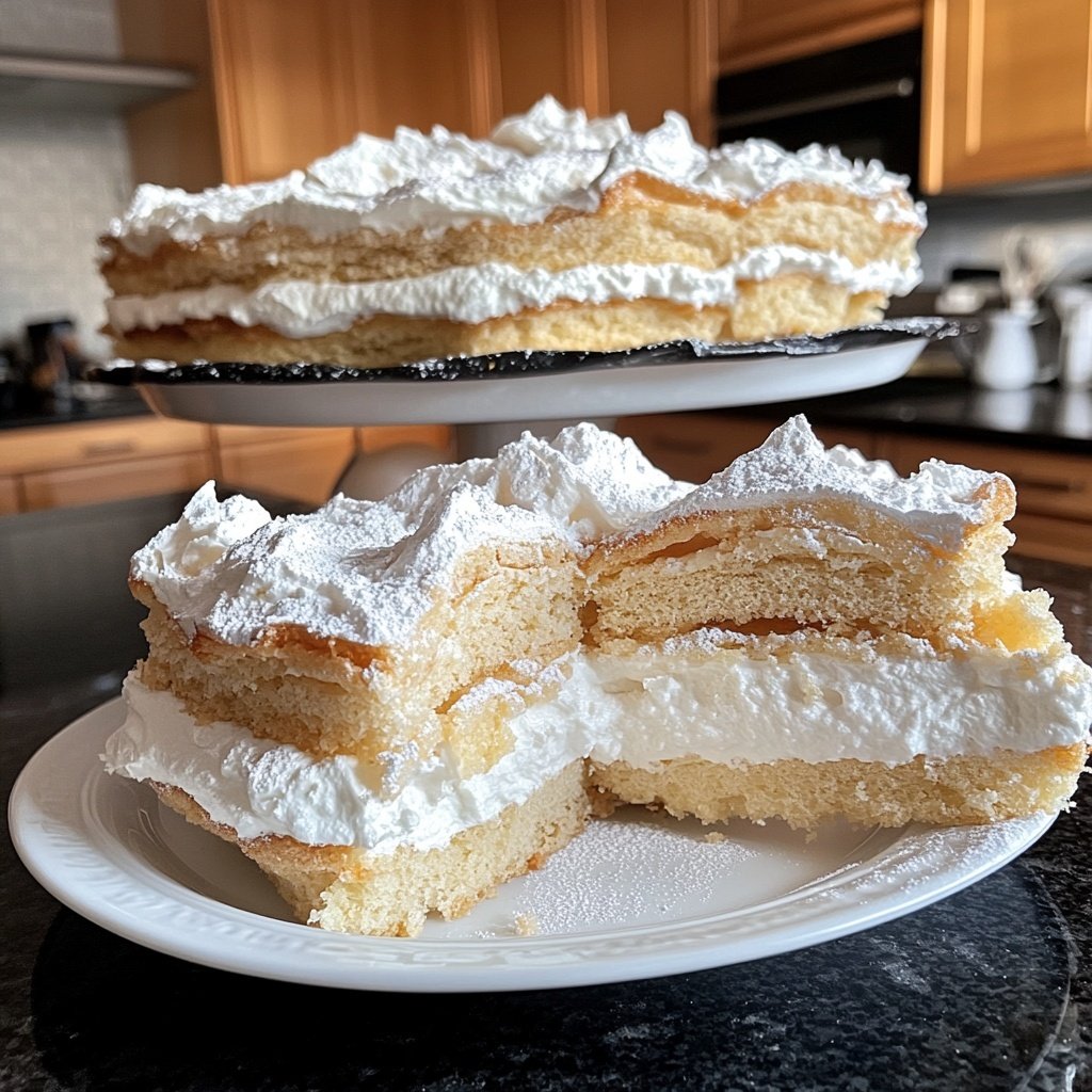 Wolkenkuchen ohne Mehl