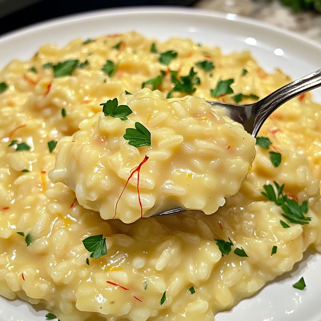 Risotto mit Safran