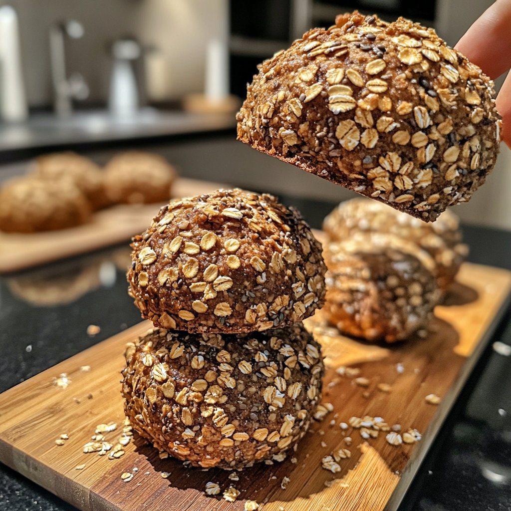 Protein Bällchen mit Hafermehl
