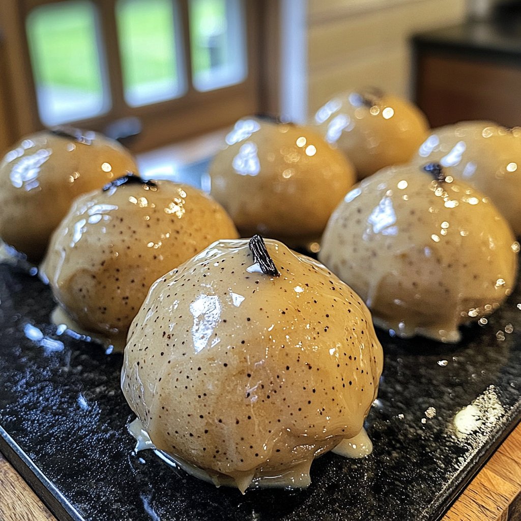 Protein Bällchen mit Vanille