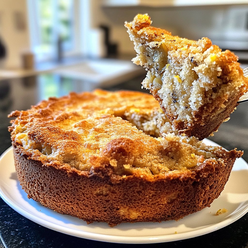 Bananenkuchen mit Zitronennote