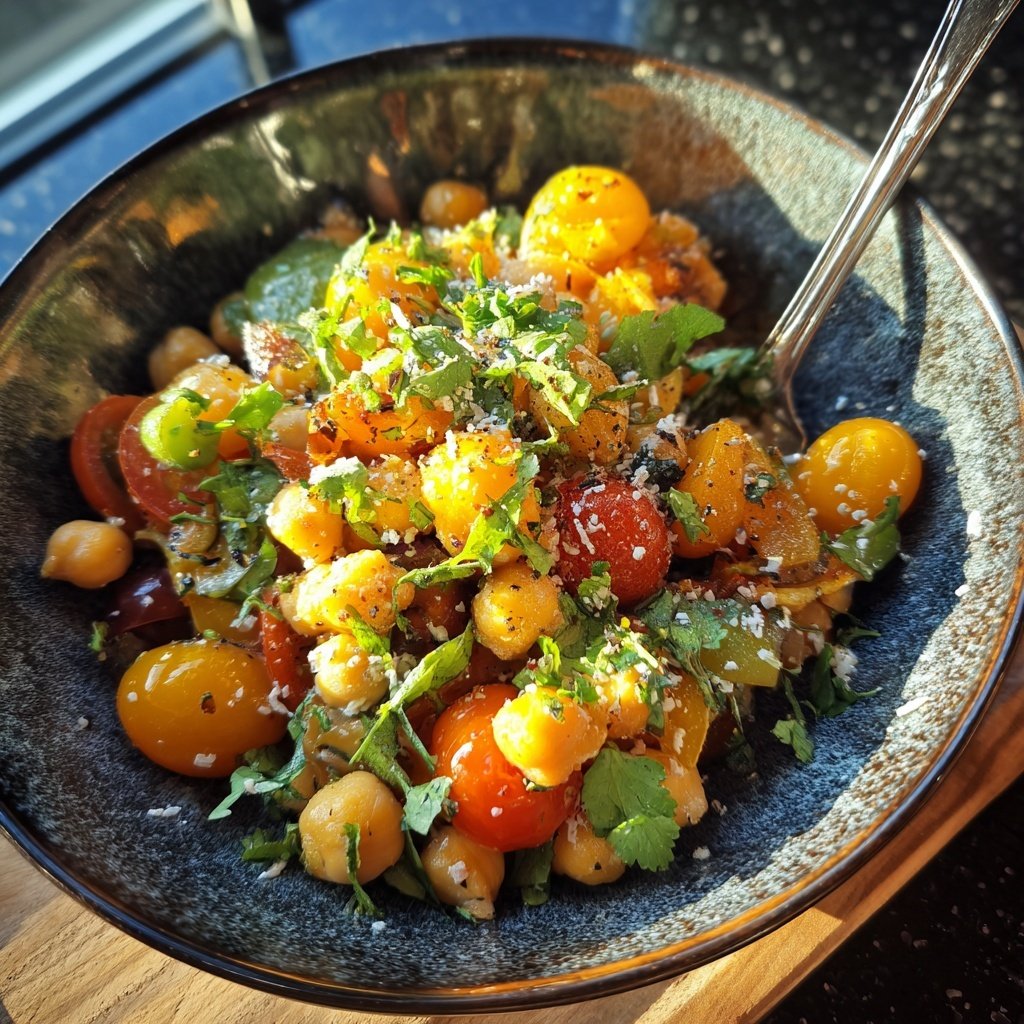 Kichererbsen Salat Zum Grillen