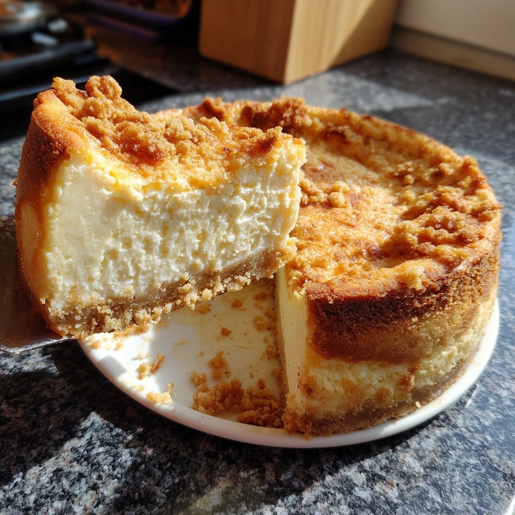 Käsekuchen ohne Boden