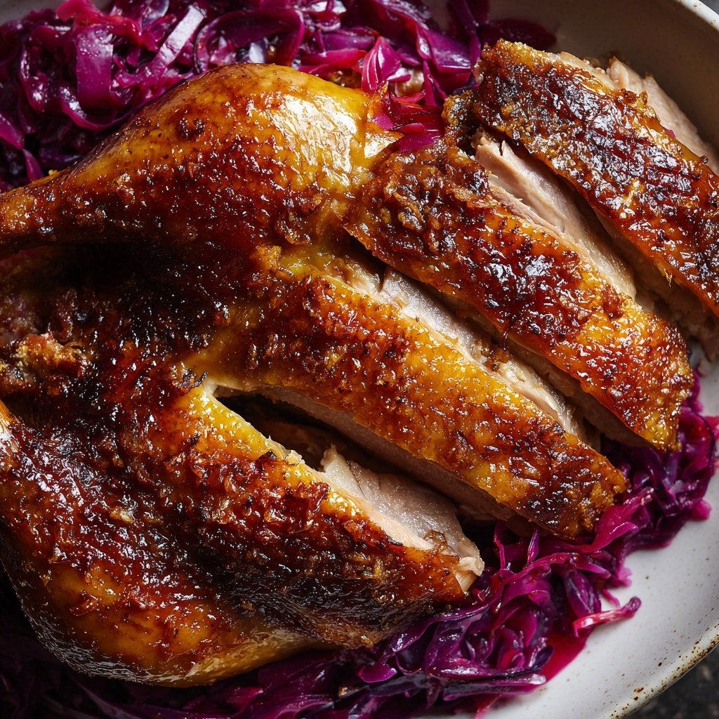 Saisonal & Festlich Weihnachtsgans mit Rotkohl