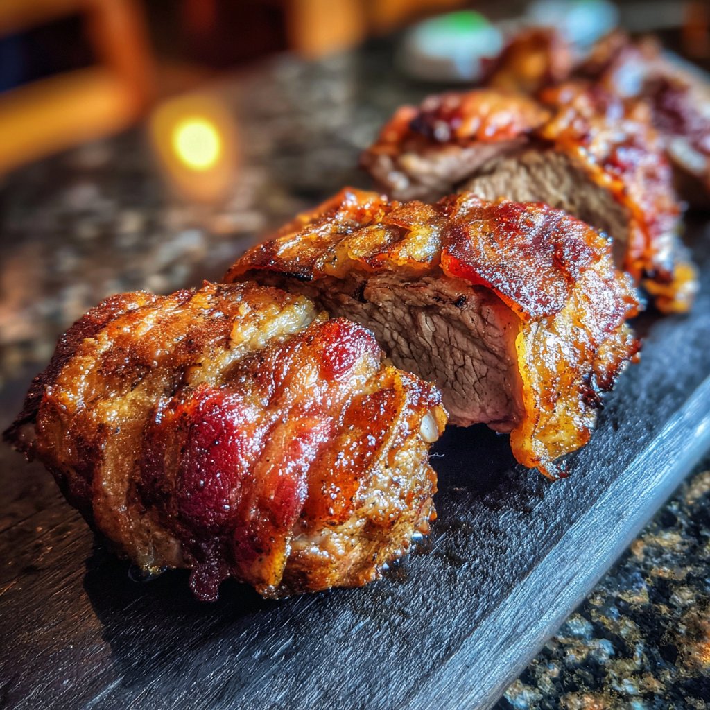 Schweinefilet im Speckmantel