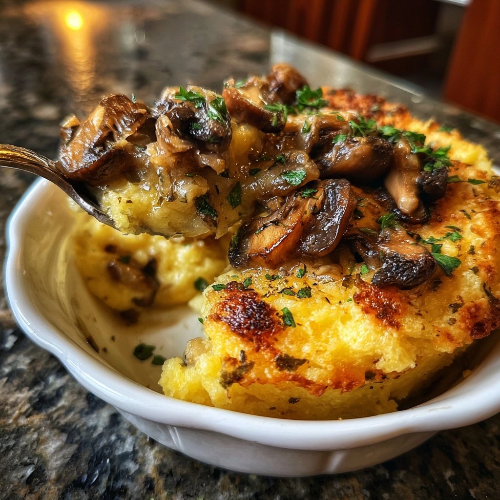 Polenta mit Pilzragout